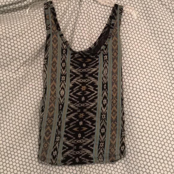 aztec pattern tank top - Picture 1 of 2